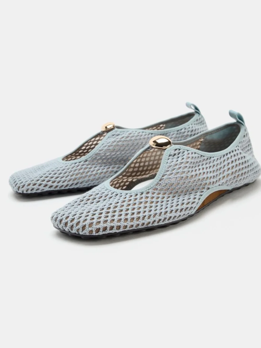 Zara mesh ballet flats size 7 1/2 BNWT